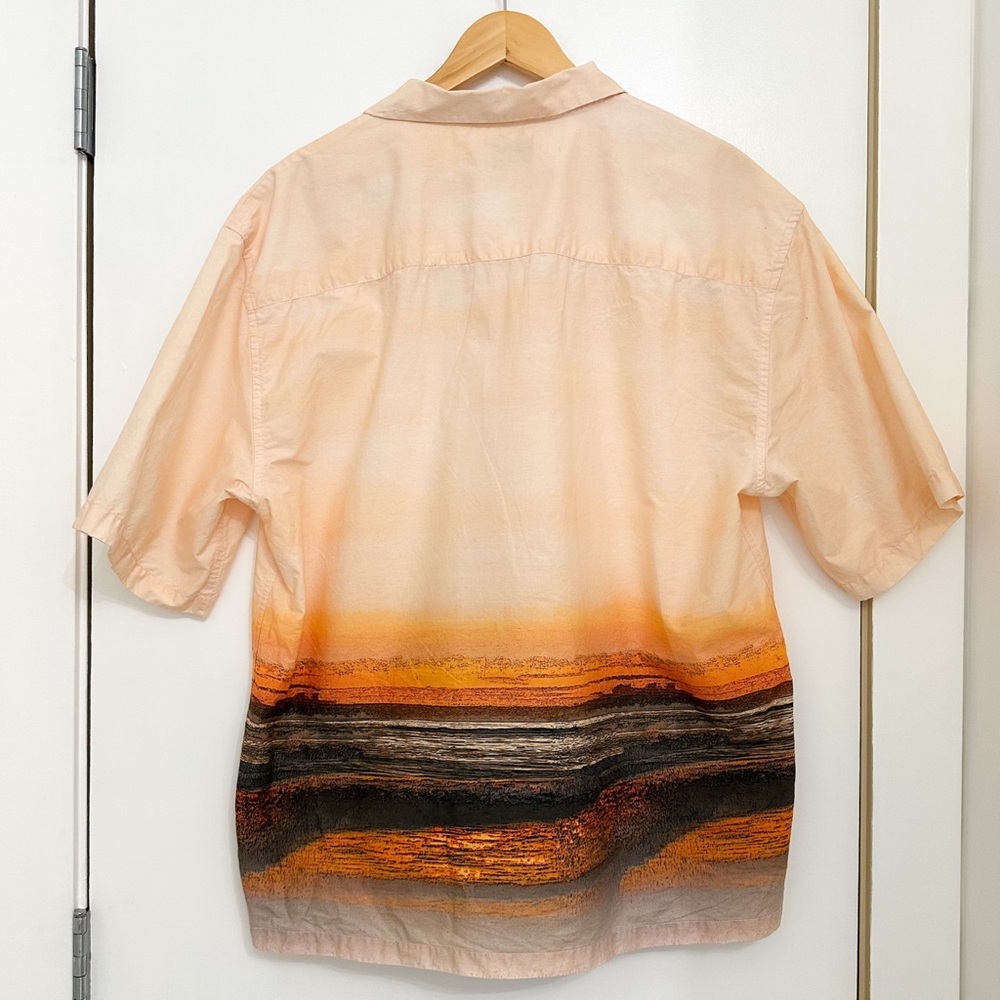 Topman Light Peach Short Sleeve Shirt - Picture 3 of 5